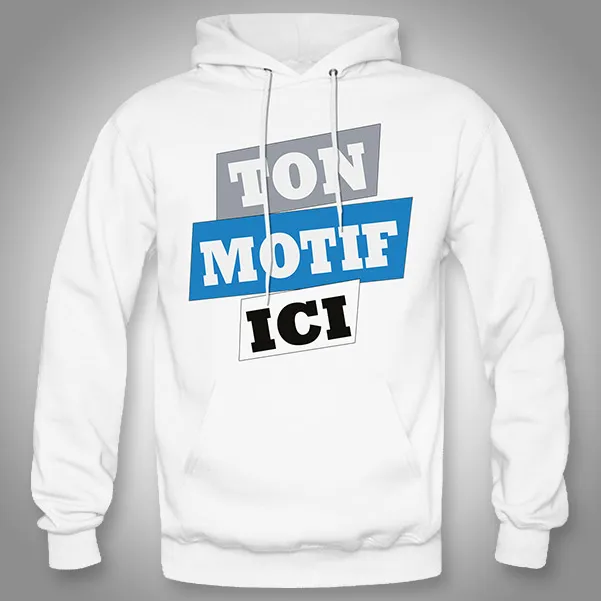 Sweat à capuche Personnalisé hommes