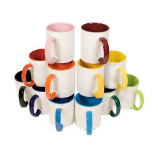Mug sublimation intérieur coloré anse normal - Image 4